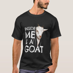 Goat Inside Me Clothes Kids Farmer Goat T-Shirt