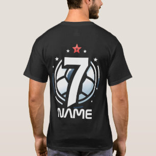 GOAT jersey number 7 personalised T-Shirt