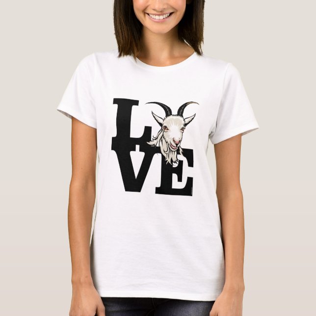 GOAT | L O V E T-Shirt (Front)
