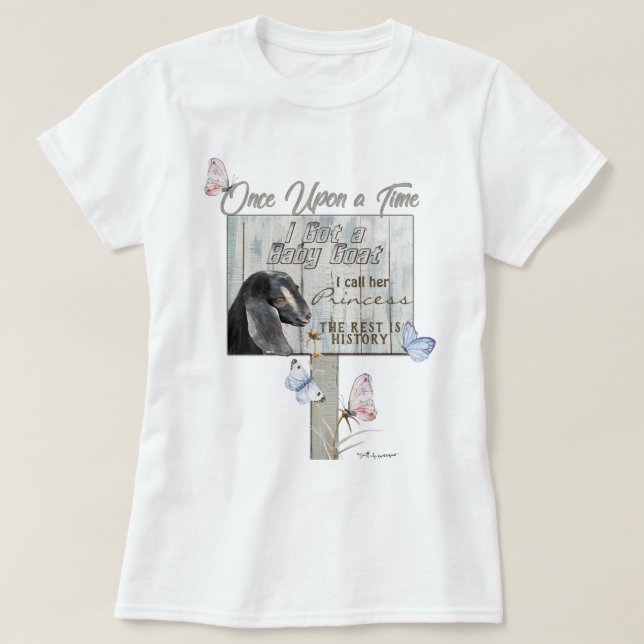 GOAT LOVE | Once Upon a Time T-Shirt (Design Front)