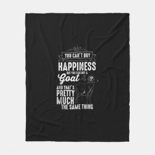 Goat Lover Goat Gift Fleece Blanket