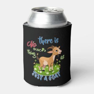 GOAT Lover   Just a Goat GetYerGoat™ Can Cooler