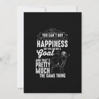 Goat Lover You Cant Buy Happiness