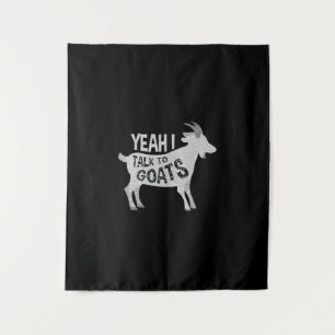 Goat Lovers Goat Joke Gift Tapestry