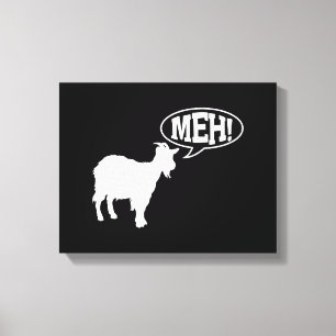 Goat Meh Canvas Print