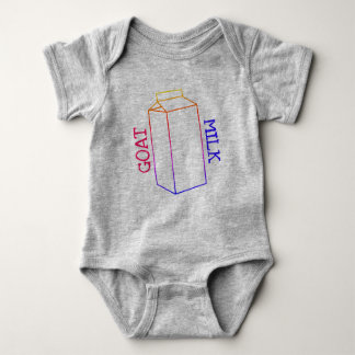 Goat Milk Onsie Baby Bodysuit