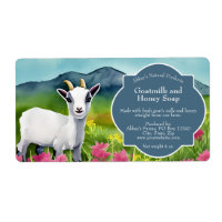 Goat Milk Soap Label
