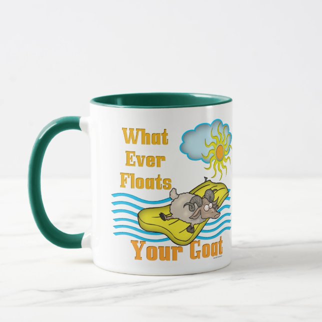 Goat Mugs and Goat Drinkware (Left)