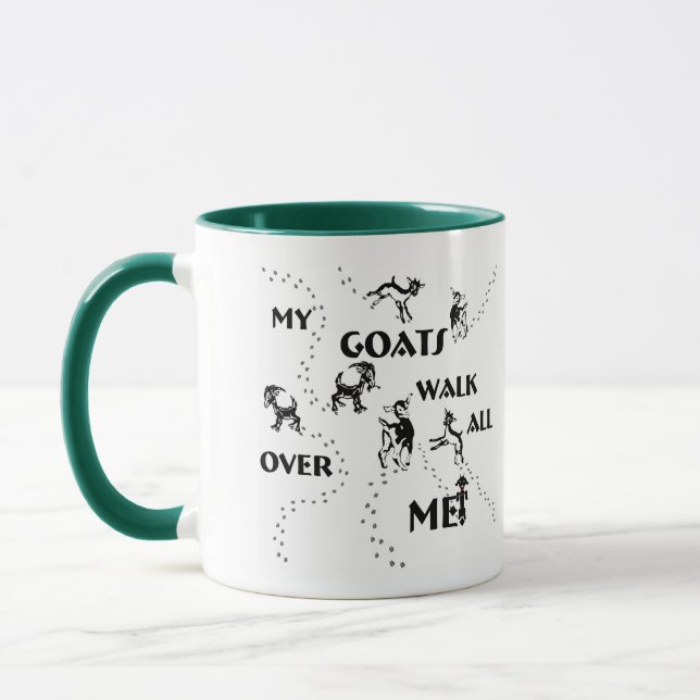 Goat Mugs and Goat Drinkware (Left)