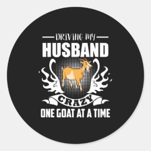 Goat Mum Goat Momma Goat Mum Gifts Goat Mum Gift Classic Round Sticker