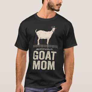 Goat Mum I Love My Goat Retro Vintage Goat T-Shirt