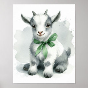 Goat Nursery Wall Art