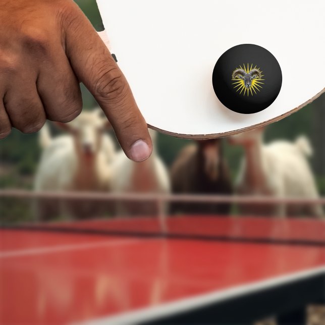 Goat Of Greatness Ping Pong Ball (Creator Uploaded)