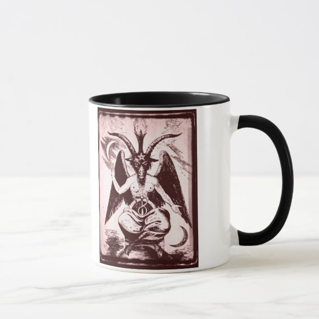 Goat Of Mendes Old Mug (Right)