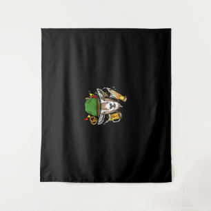 Goat Oktoberfest Lederhosen Costume Gift Tapestry
