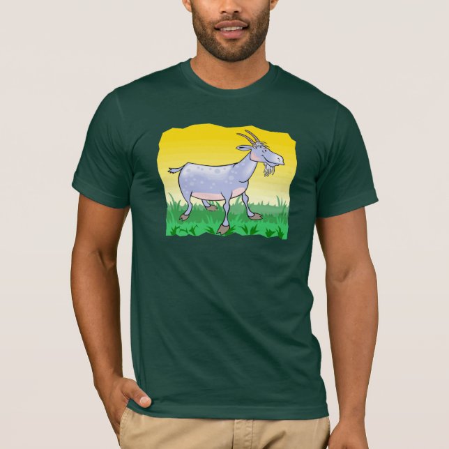 Goat On Grass TShirt (Front)