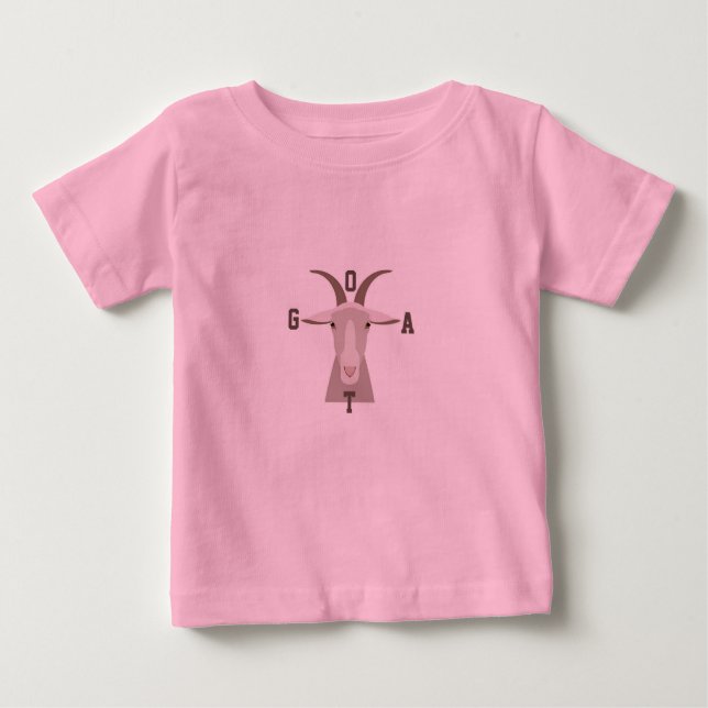 GOAT one piece for toddler Baby T-Shirt (Front)