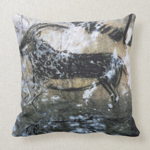 Goat or Chamois, rock painting in the Black Room, Cushion