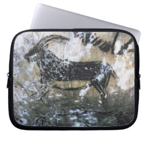 Goat or Chamois, rock painting in the Black Room, Laptop Sleeve