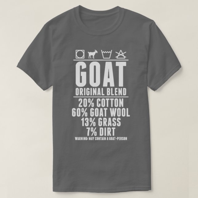 Goat Original Blend  T-Shirt (Design Front)