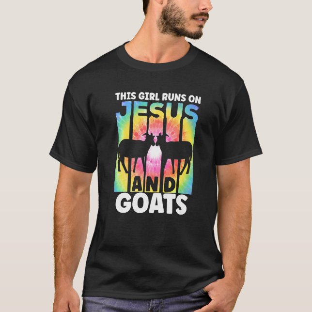Goat Outfit for Goat Lovers Apparel Women Girls Pr T-Shirt (Front)