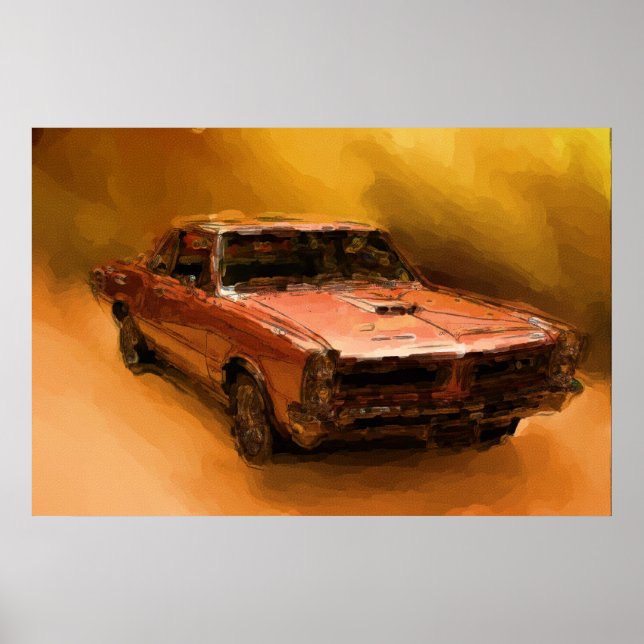 Goat painting poster (Front)