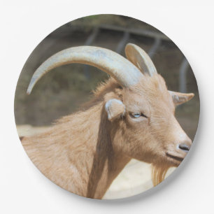 Goat Paper Plate