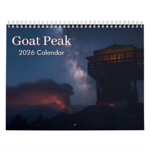 Goat Peak Fire Lookout - 2026 Calendar