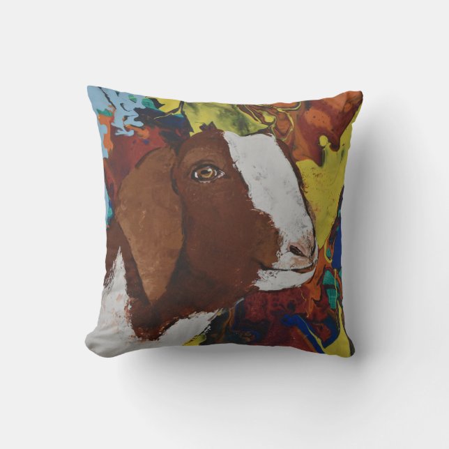 Goat pillow (Front)