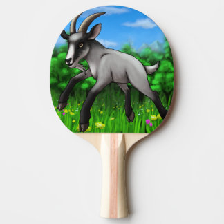 Goat ping pong paddle