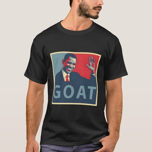 Goat President Barack Obama 44 T-Shirt (Front)