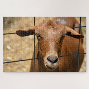 Goat profile jigsaw puzzle