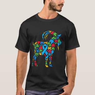 Goat Puzzle Autism Awareness Autistic Womens Mens T-Shirt