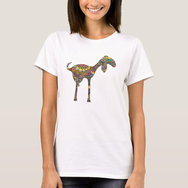 Goat rainbow T-Shirt (Front)