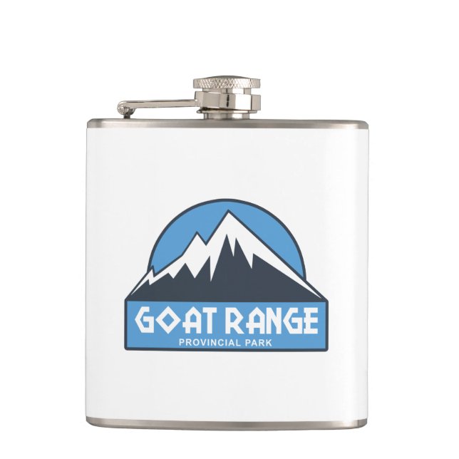 Goat Range Provincial Park Hip Flask (Front)
