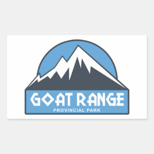 Goat Range Provincial Park Rectangular Sticker