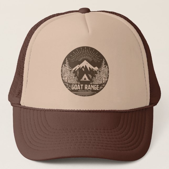 Goat Range Provincial Park Trucker Hat (Front)