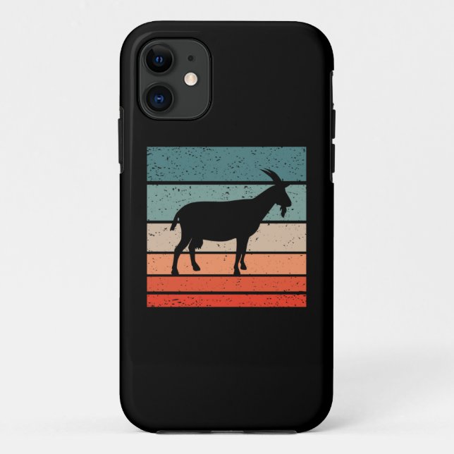 Goat Retro Case-Mate iPhone Case (Back)