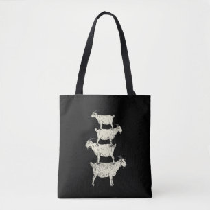 Goat Retro Tote Bag