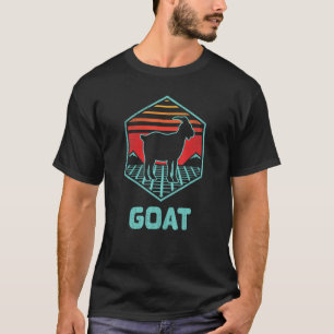 Goat Retro Vintage 80s Retrowave T-Shirt