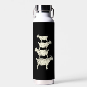 Goat Retro Water Bottle