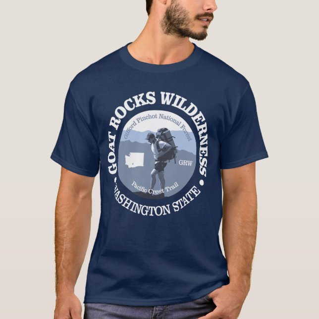 Goat Rocks Wilderness (BG) T-Shirt (Front)