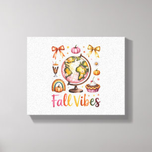 Goat Shirt Country Pumpkin Canvas Print