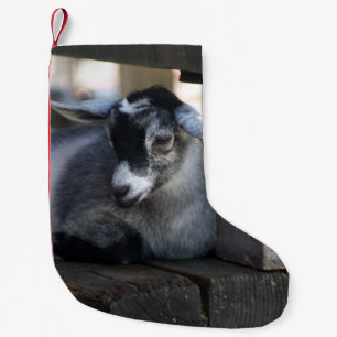 Goat Small Christmas Stocking