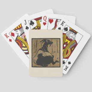 Goat - Square Animals Illustration Playing Cards