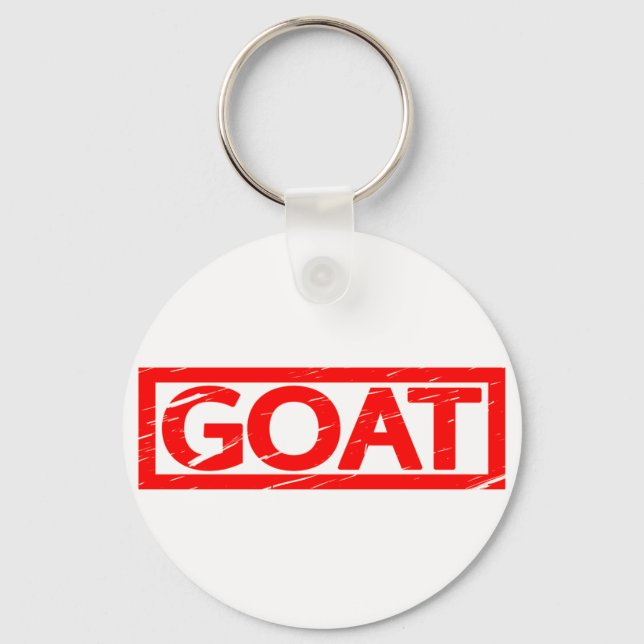 GOAT Stamp Key Ring (Front)