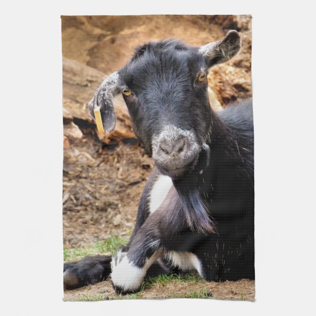 GOAT TEA TOWEL (Vertical)