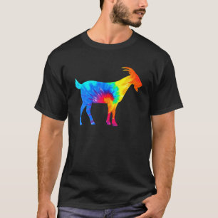 Goat Tie Dye Mum Dad T-Shirt