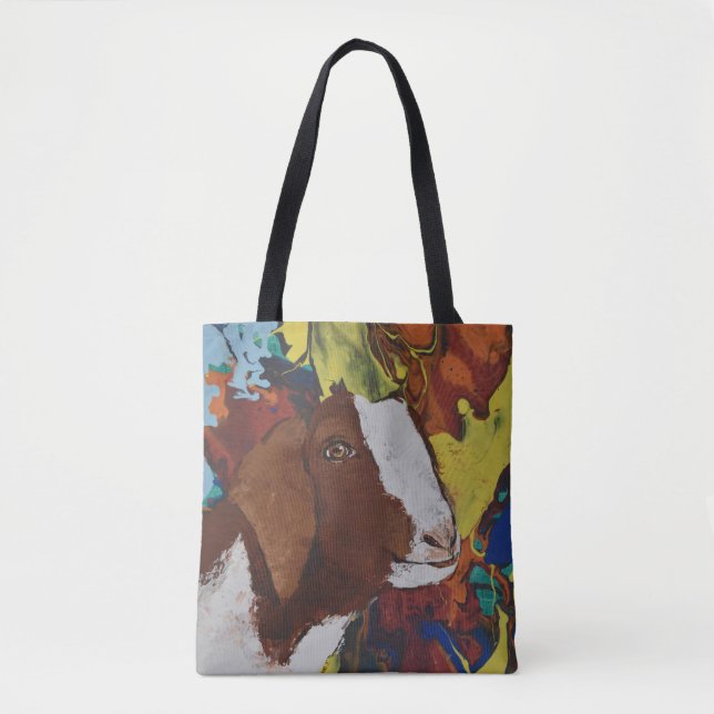Goat Tote Bag (Front)