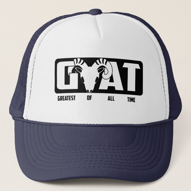 Goat Trucker Hat (Front)